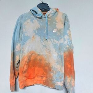 NIKE Tie Dye Hoodie Size Large